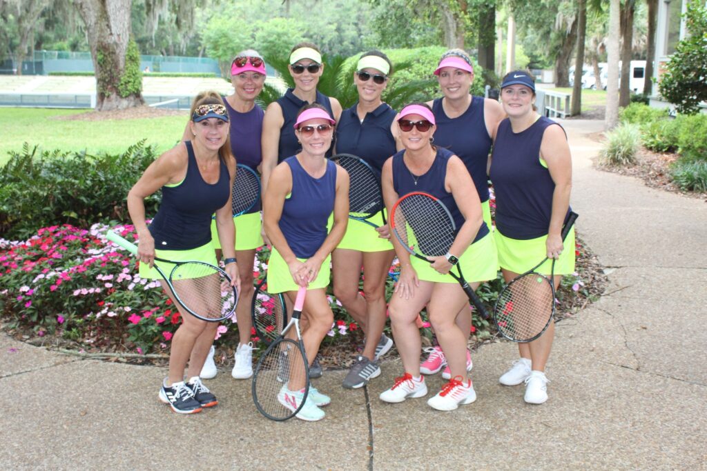 Girls tennis trip in Amelia Island Florida.